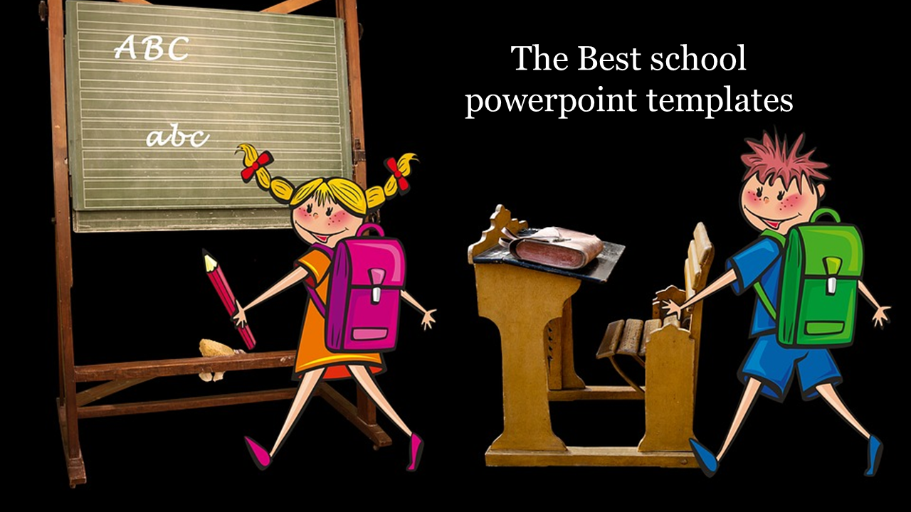 Awesome School PowerPoint Templates Presentation Design